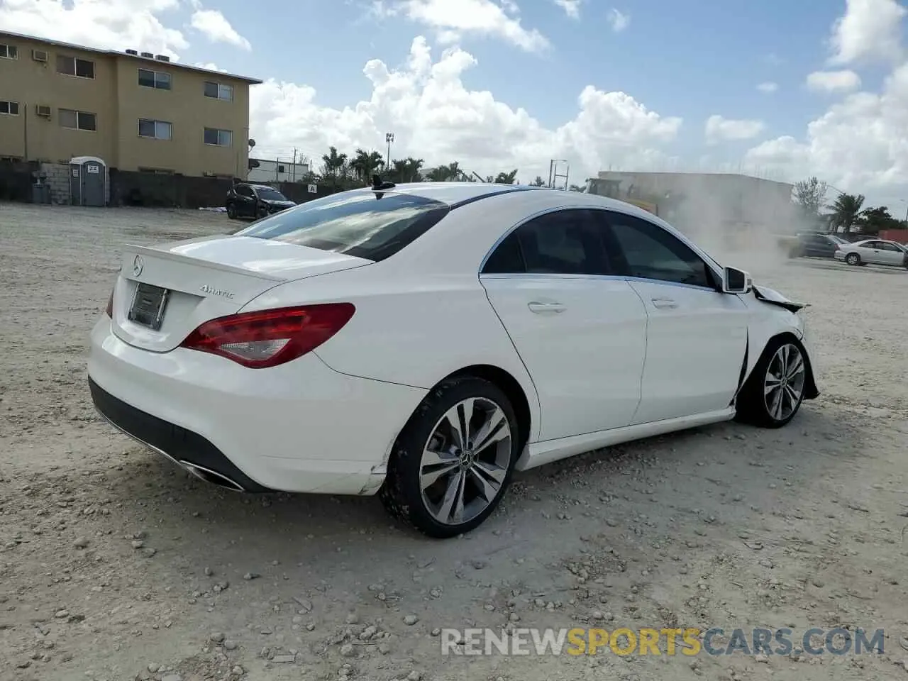 3 Photograph of a damaged car WDDSJ4GB3KN724894 MERCEDES-BENZ CLA-CLASS 2019