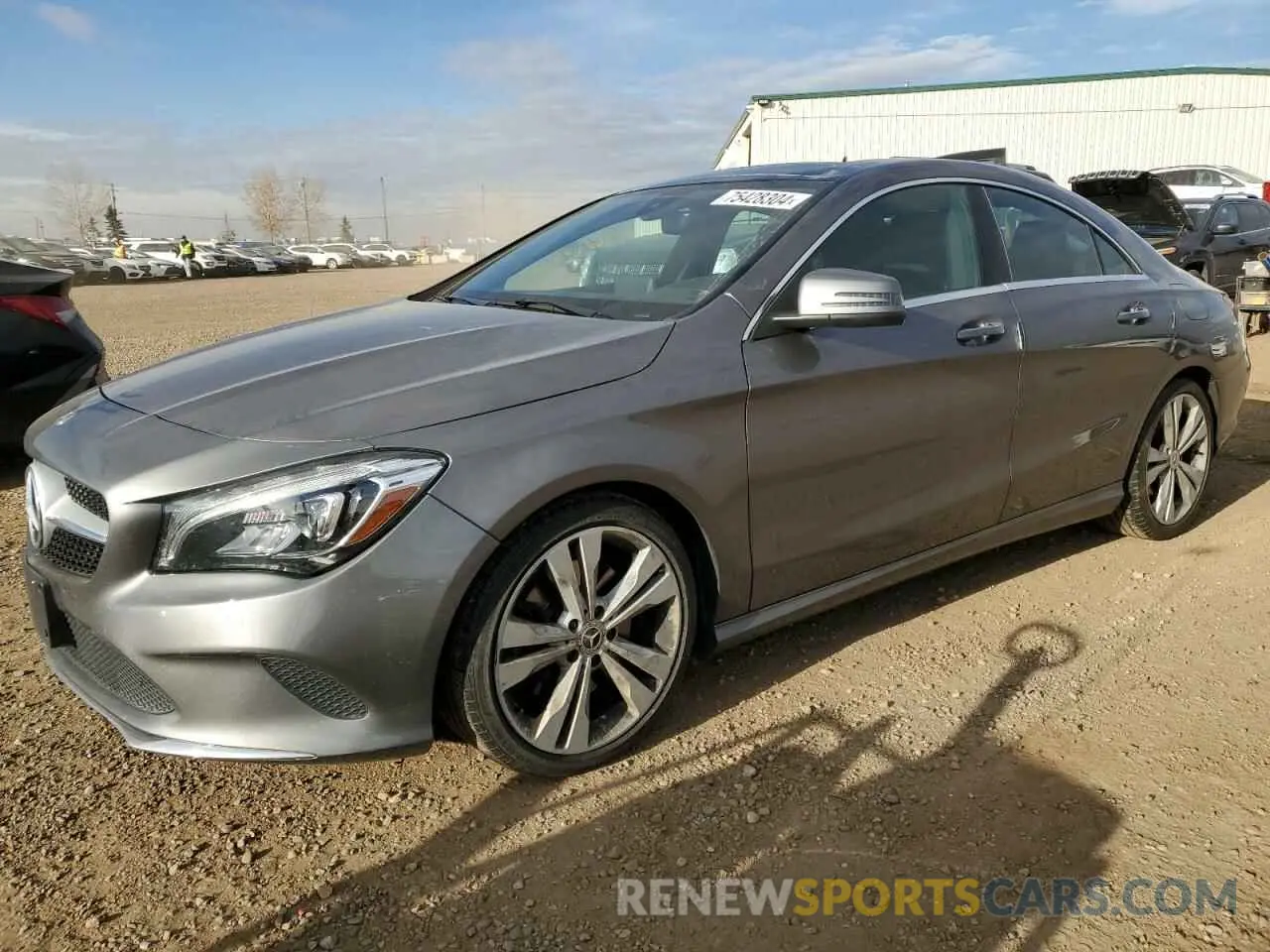 1 Photograph of a damaged car WDDSJ4GB4KN744393 MERCEDES-BENZ CLA-CLASS 2019