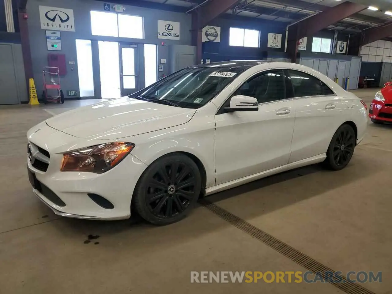 1 Photograph of a damaged car WDDSJ4GB4KN744944 MERCEDES-BENZ CLA-CLASS 2019