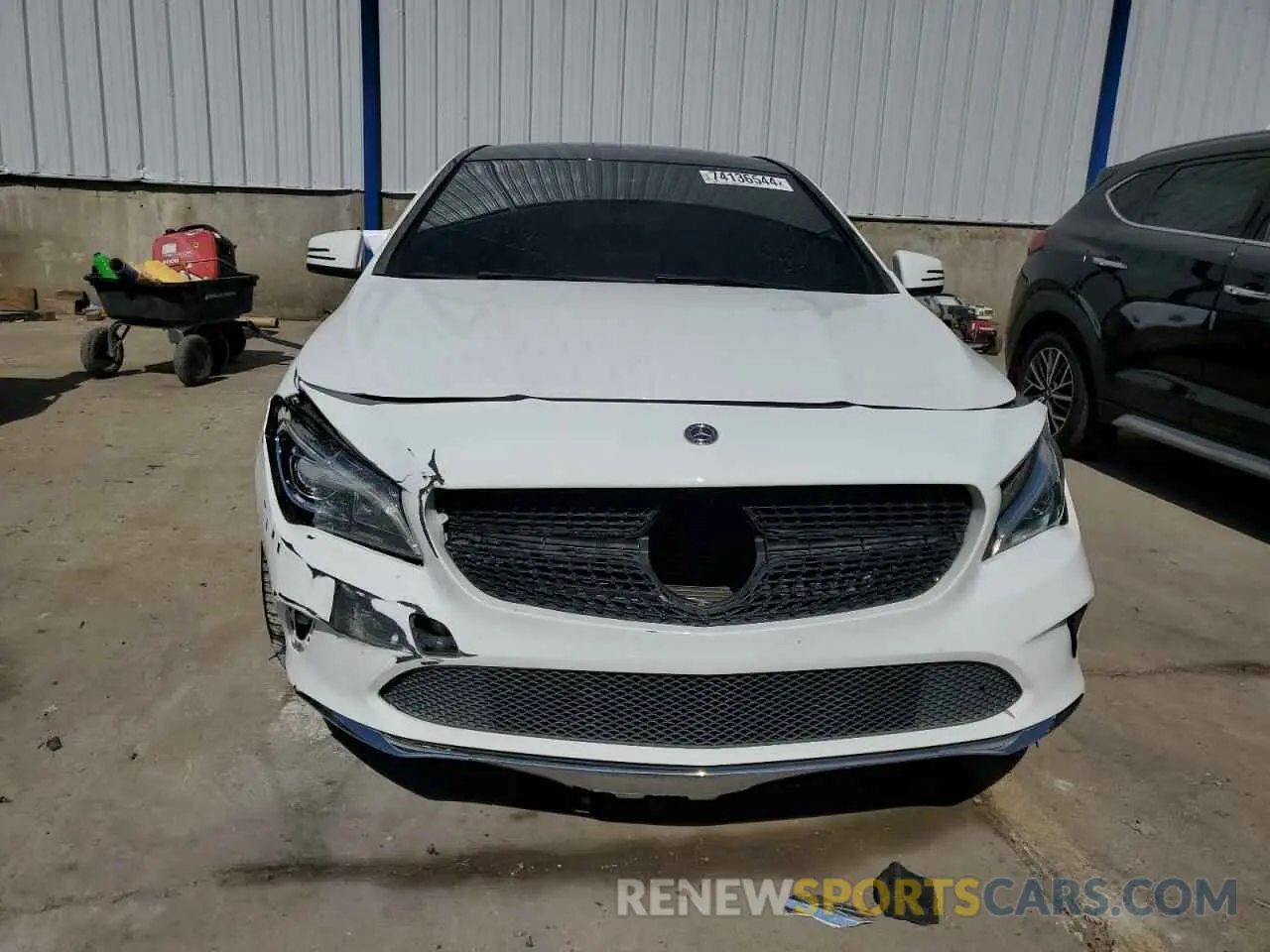 5 Photograph of a damaged car WDDSJ4GB4KN748976 MERCEDES-BENZ CLA-CLASS 2019