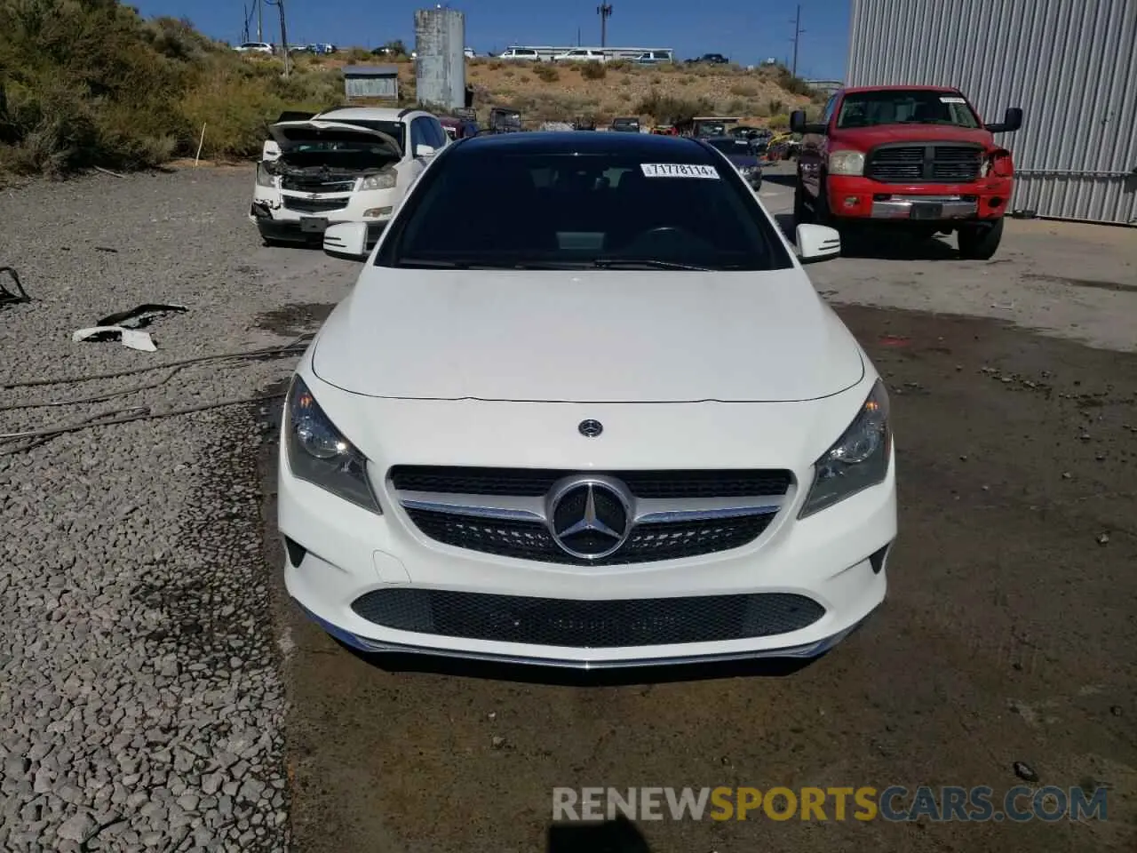 5 Photograph of a damaged car WDDSJ4GB4KN756883 MERCEDES-BENZ CLA-CLASS 2019