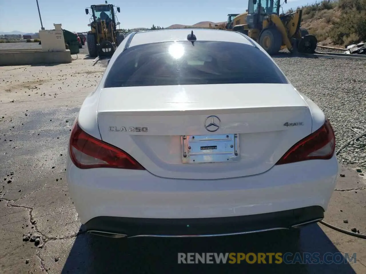 6 Photograph of a damaged car WDDSJ4GB4KN756883 MERCEDES-BENZ CLA-CLASS 2019