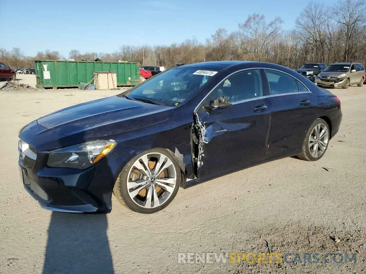 1 Photograph of a damaged car WDDSJ4GB5KN713220 MERCEDES-BENZ CLA-CLASS 2019