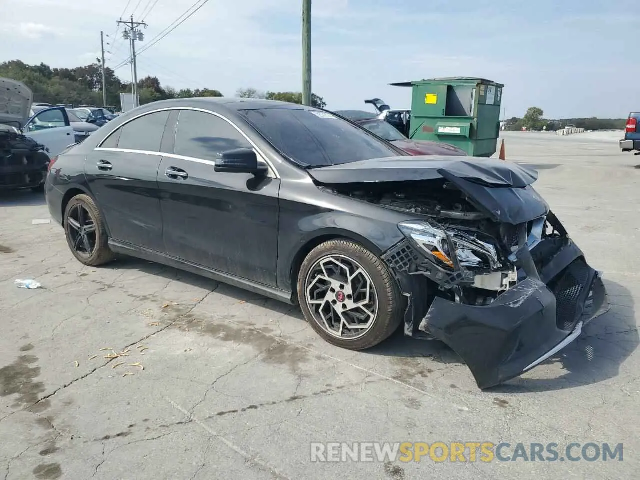 4 Photograph of a damaged car WDDSJ4GB5KN723410 MERCEDES-BENZ CLA-CLASS 2019