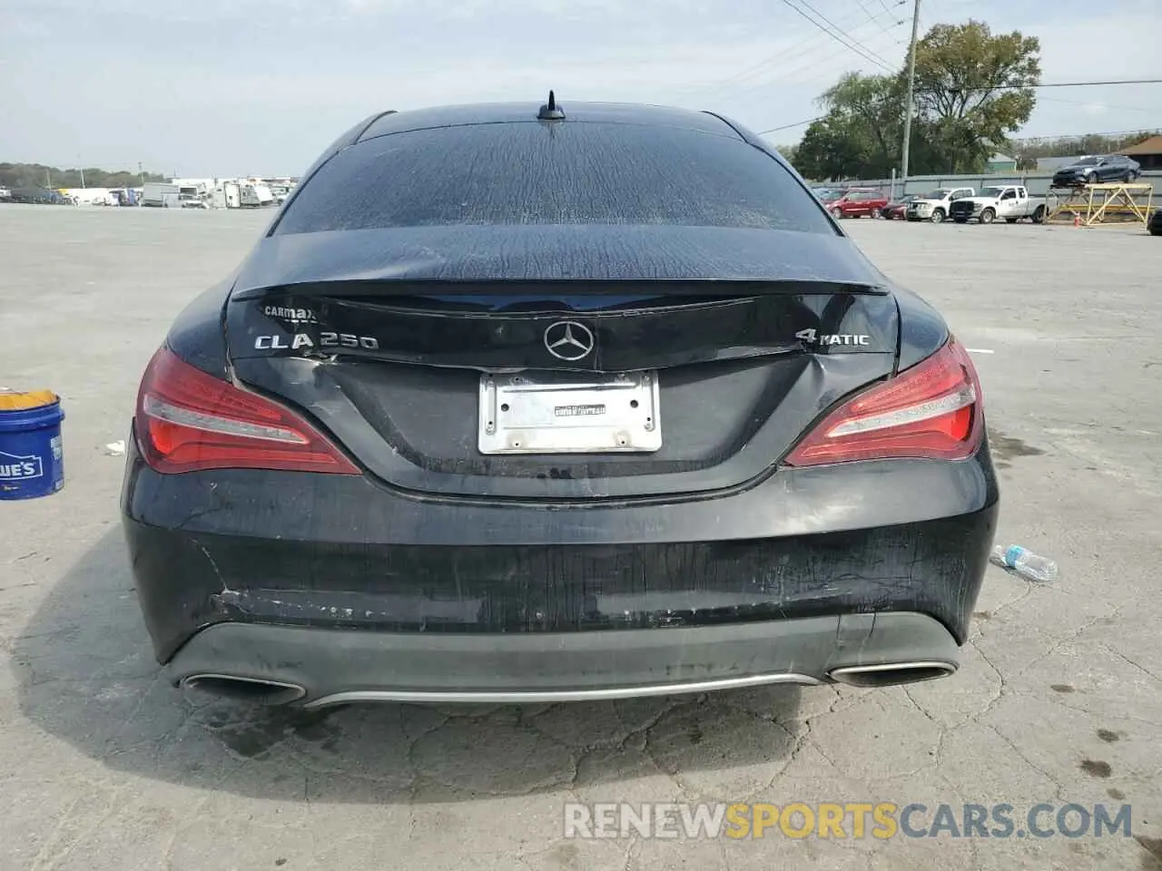 6 Photograph of a damaged car WDDSJ4GB5KN723410 MERCEDES-BENZ CLA-CLASS 2019