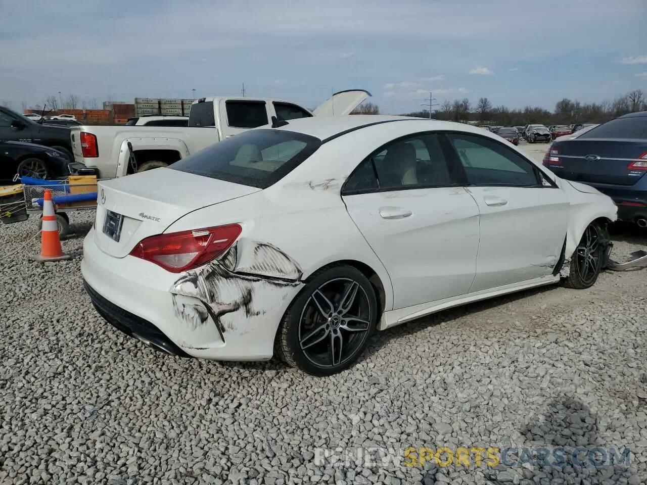 3 Photograph of a damaged car WDDSJ4GB5KN748260 MERCEDES-BENZ CLA-CLASS 2019
