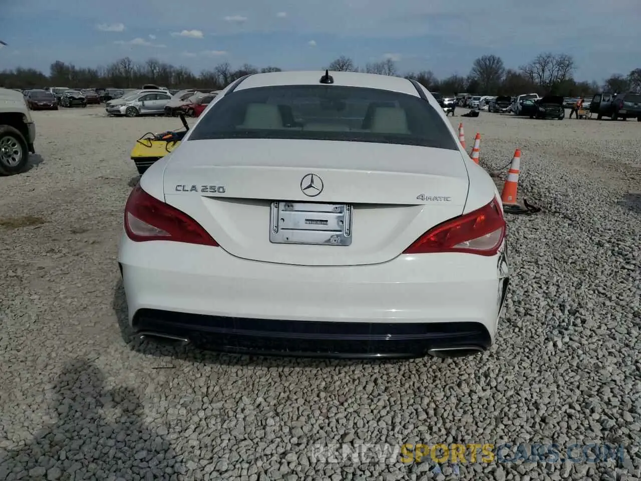 6 Photograph of a damaged car WDDSJ4GB5KN748260 MERCEDES-BENZ CLA-CLASS 2019