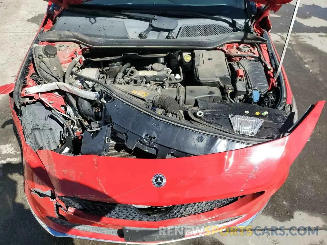 11 Photograph of a damaged car WDDSJ4GB6KN726705 MERCEDES-BENZ CLA-CLASS 2019