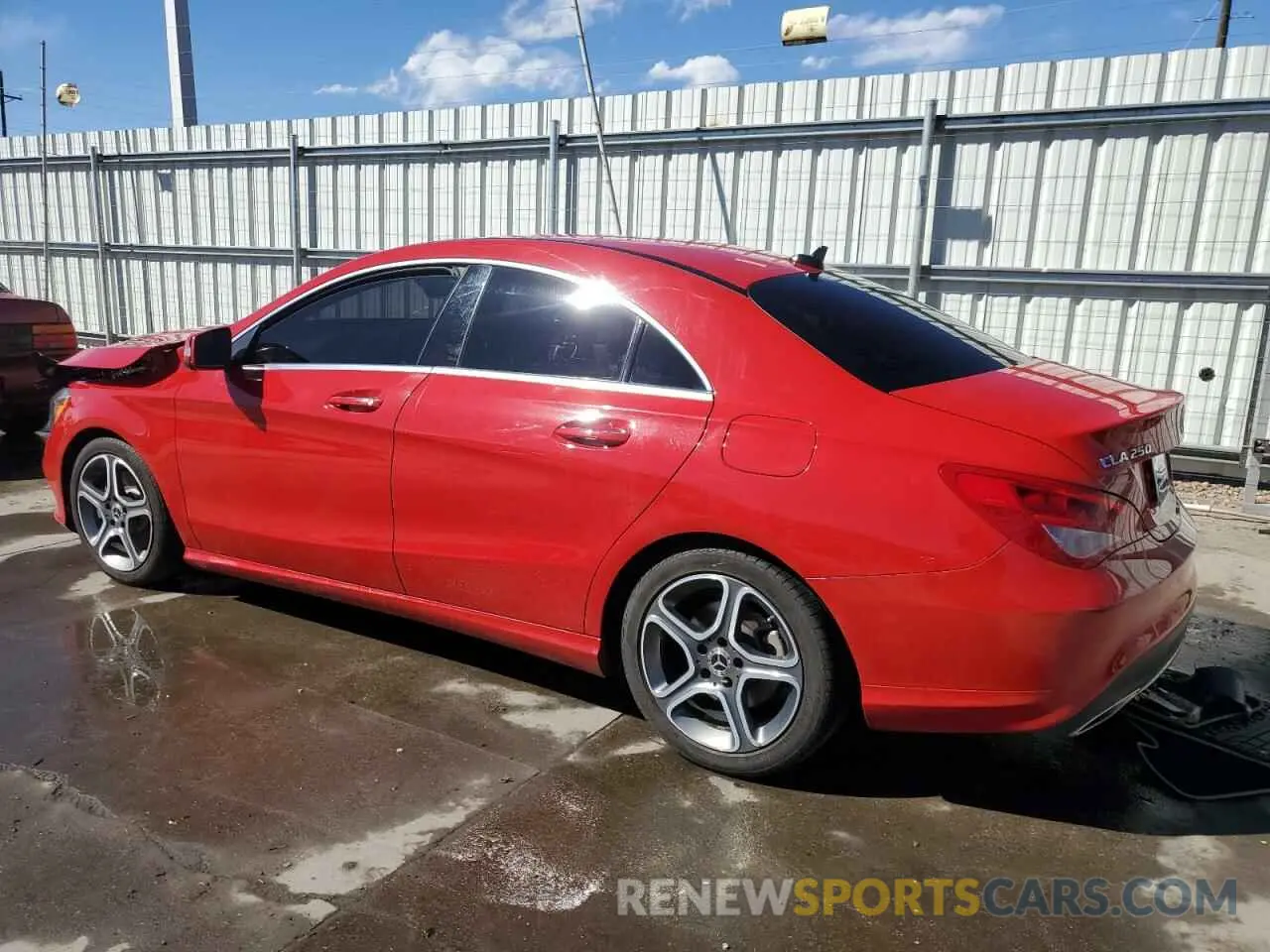 2 Photograph of a damaged car WDDSJ4GB6KN726705 MERCEDES-BENZ CLA-CLASS 2019