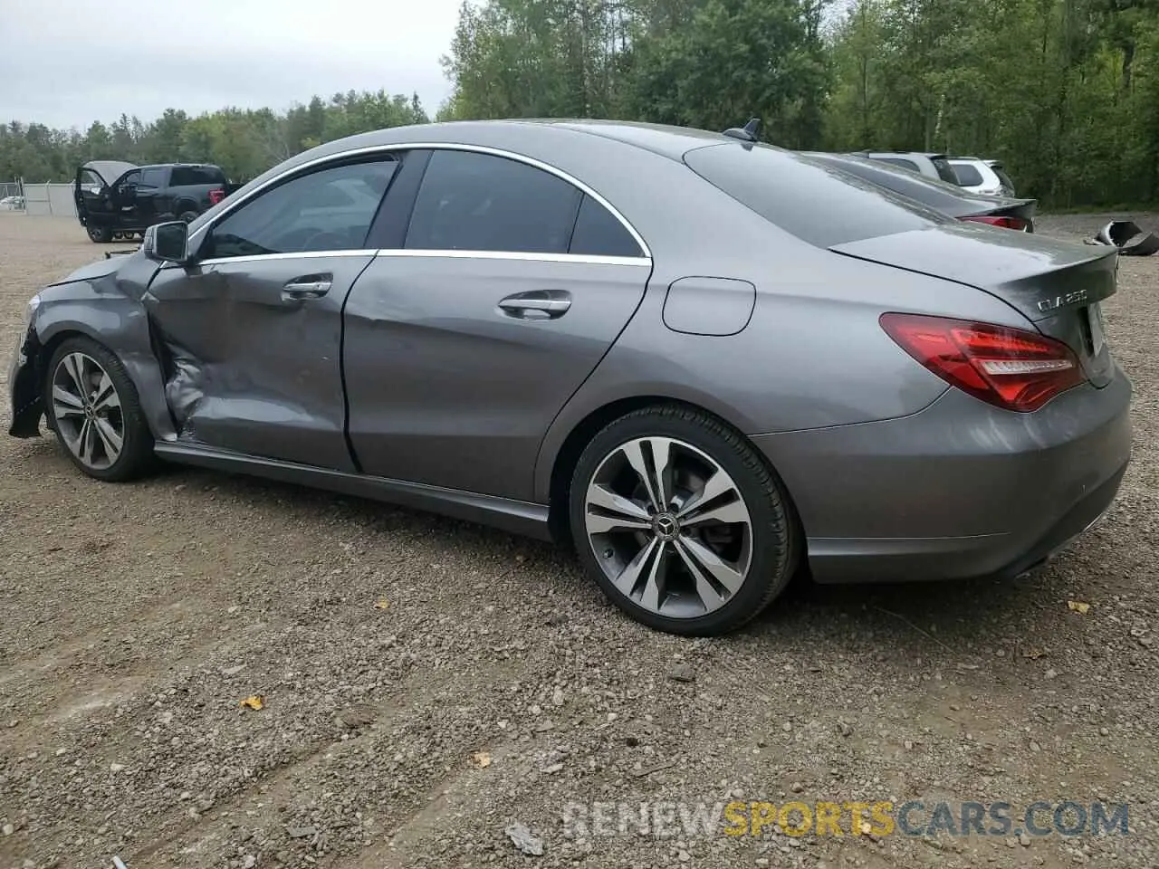 2 Photograph of a damaged car WDDSJ4GB6KN752642 MERCEDES-BENZ CLA-CLASS 2019