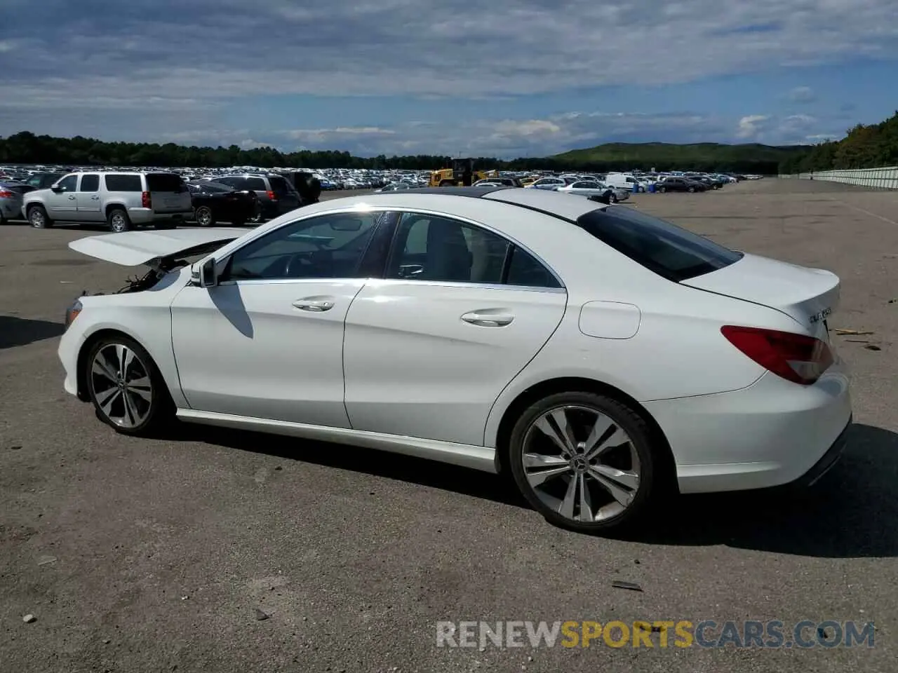 2 Photograph of a damaged car WDDSJ4GB7KN723523 MERCEDES-BENZ CLA-CLASS 2019