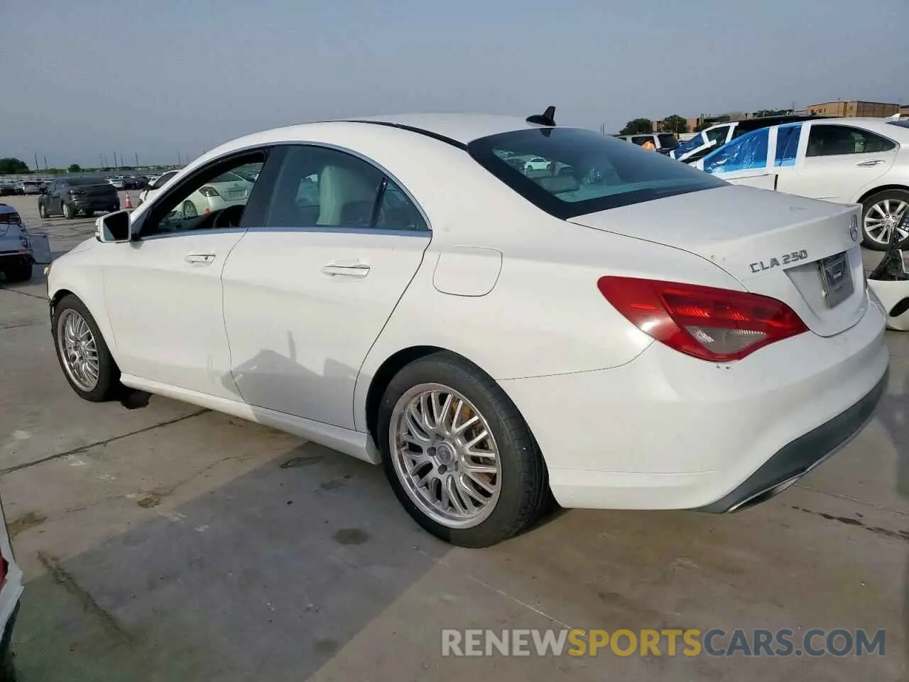 2 Photograph of a damaged car WDDSJ4GB8KN725250 MERCEDES-BENZ CLA-CLASS 2019