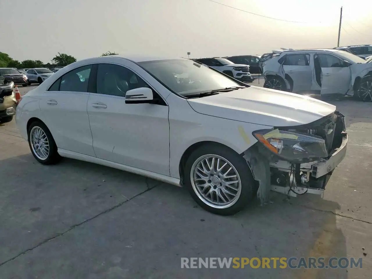 4 Photograph of a damaged car WDDSJ4GB8KN725250 MERCEDES-BENZ CLA-CLASS 2019