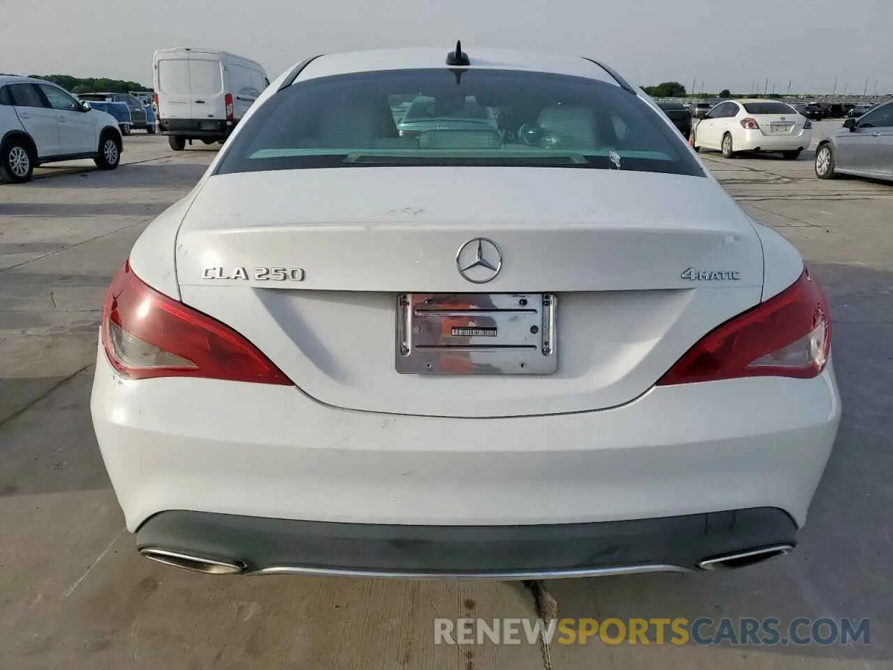 6 Photograph of a damaged car WDDSJ4GB8KN725250 MERCEDES-BENZ CLA-CLASS 2019