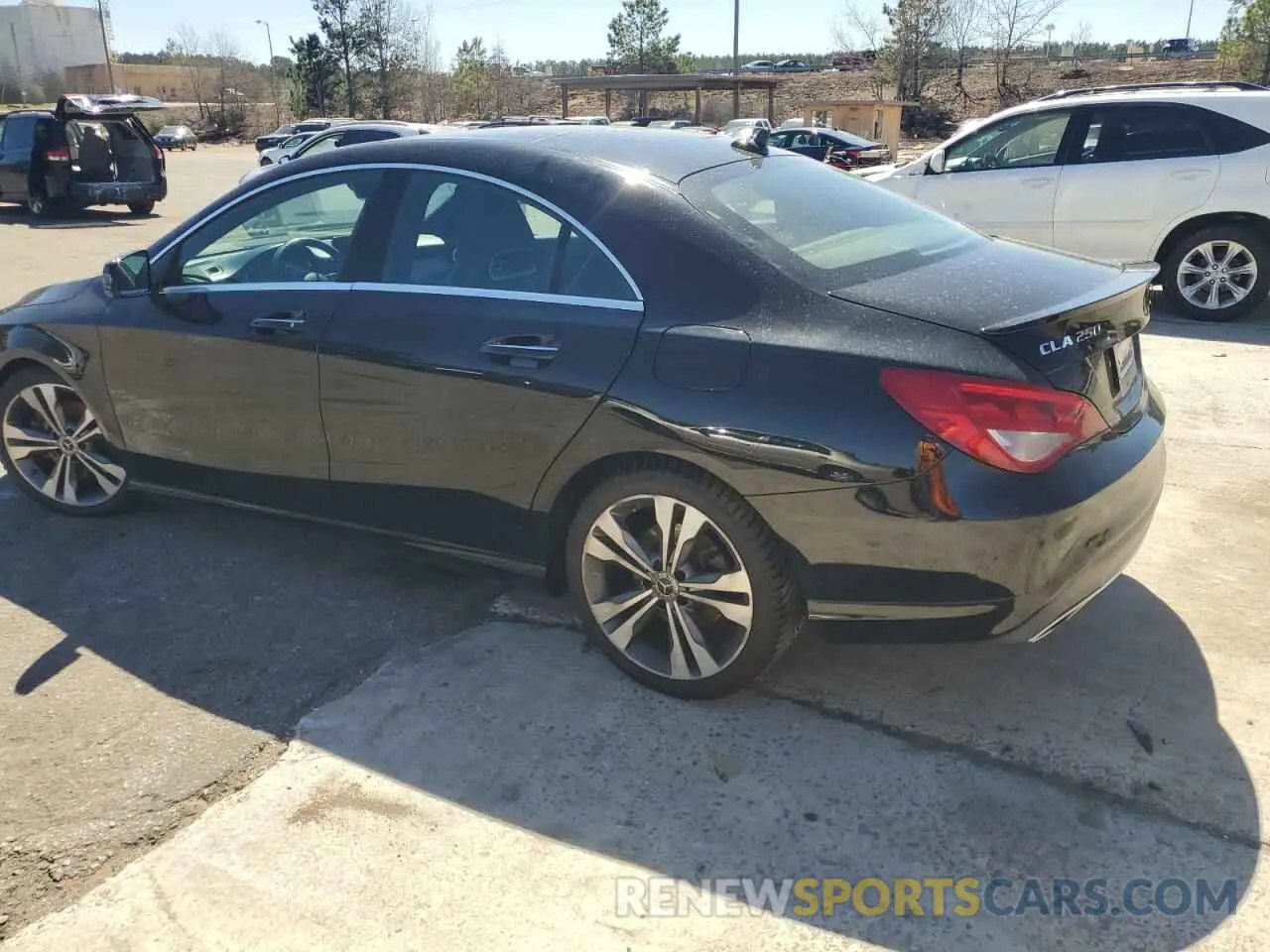 2 Photograph of a damaged car WDDSJ4GB8KN756109 MERCEDES-BENZ CLA-CLASS 2019