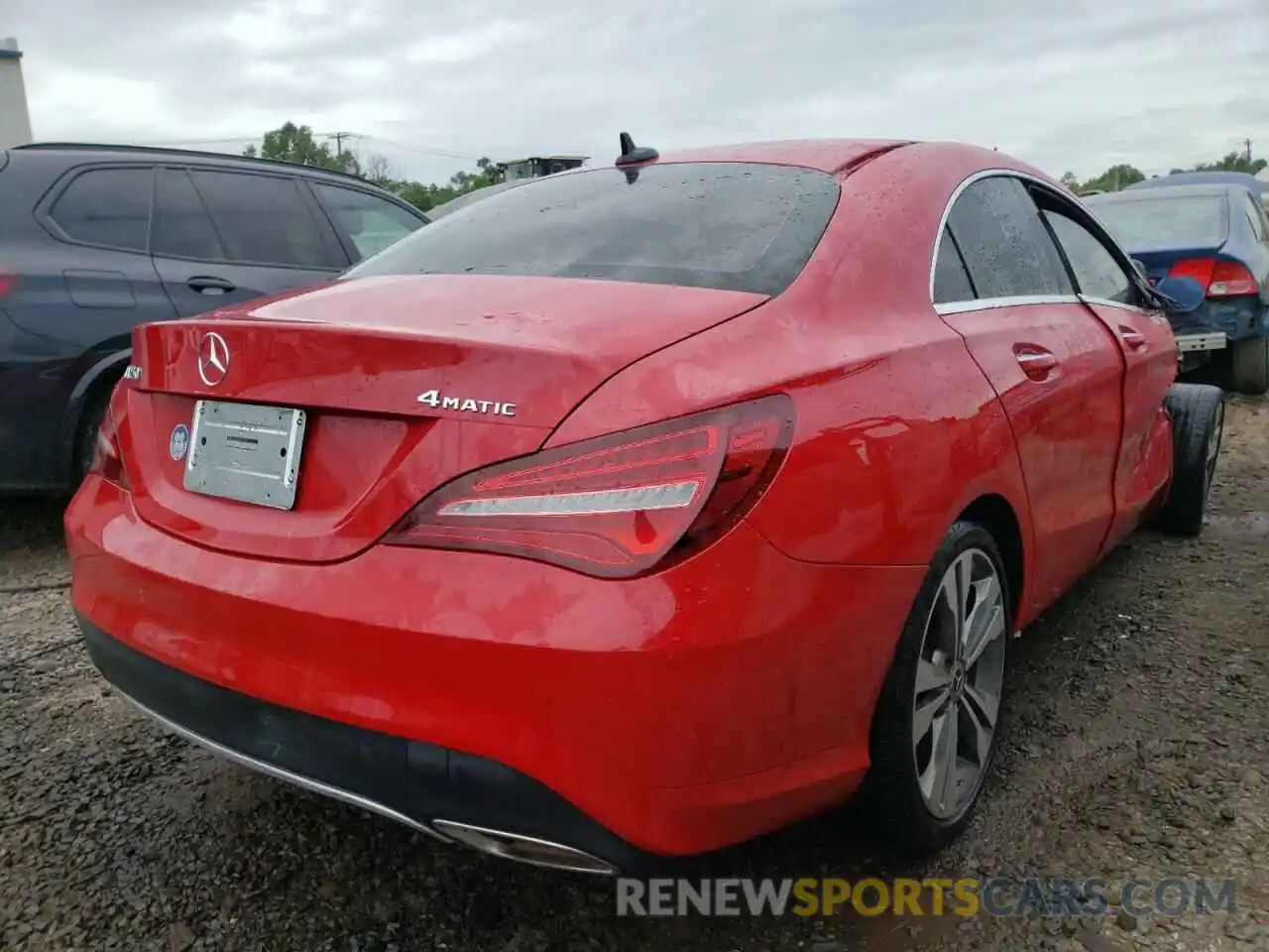 4 Photograph of a damaged car WDDSJ4GB8KN772603 MERCEDES-BENZ CLA-CLASS 2019