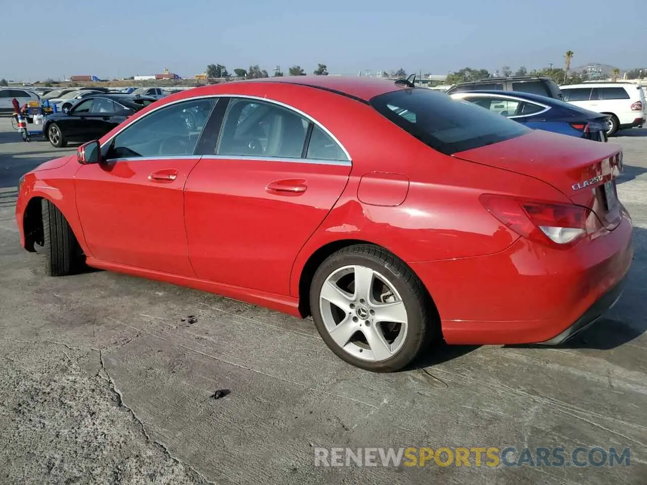 2 Photograph of a damaged car WDDSJ4GB9KN730022 MERCEDES-BENZ CLA-CLASS 2019