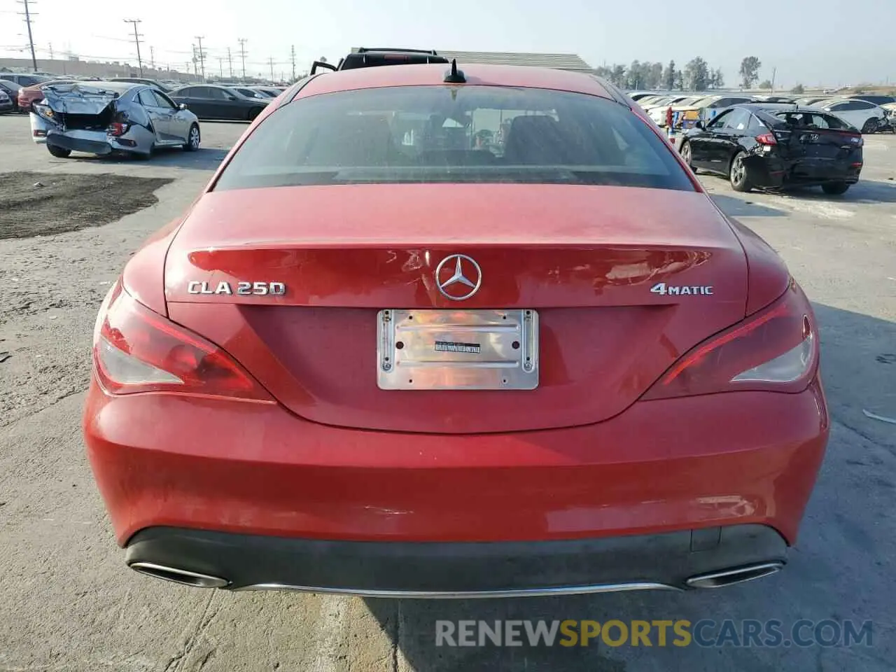 6 Photograph of a damaged car WDDSJ4GB9KN730022 MERCEDES-BENZ CLA-CLASS 2019