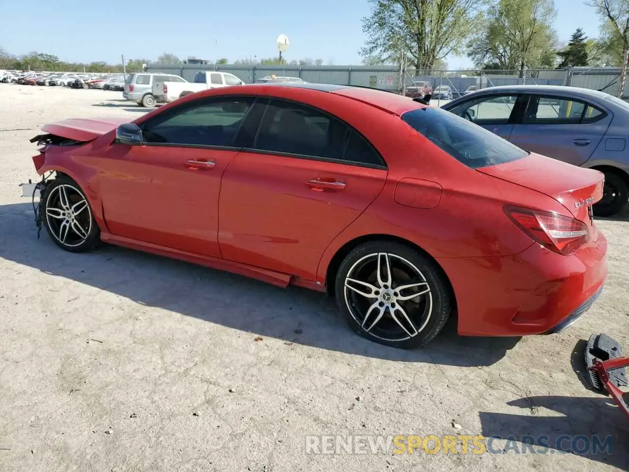 2 Photograph of a damaged car WDDSJ4GB9KN758029 MERCEDES-BENZ CLA-CLASS 2019