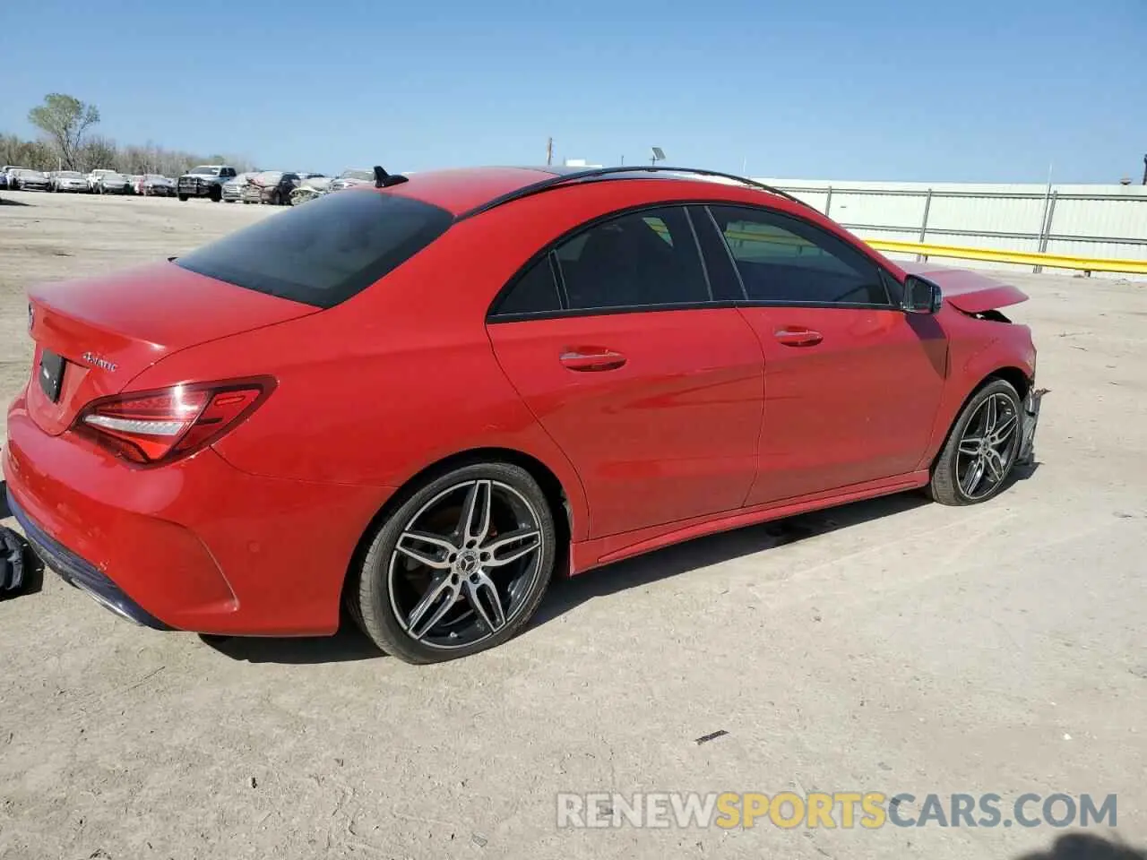 3 Photograph of a damaged car WDDSJ4GB9KN758029 MERCEDES-BENZ CLA-CLASS 2019