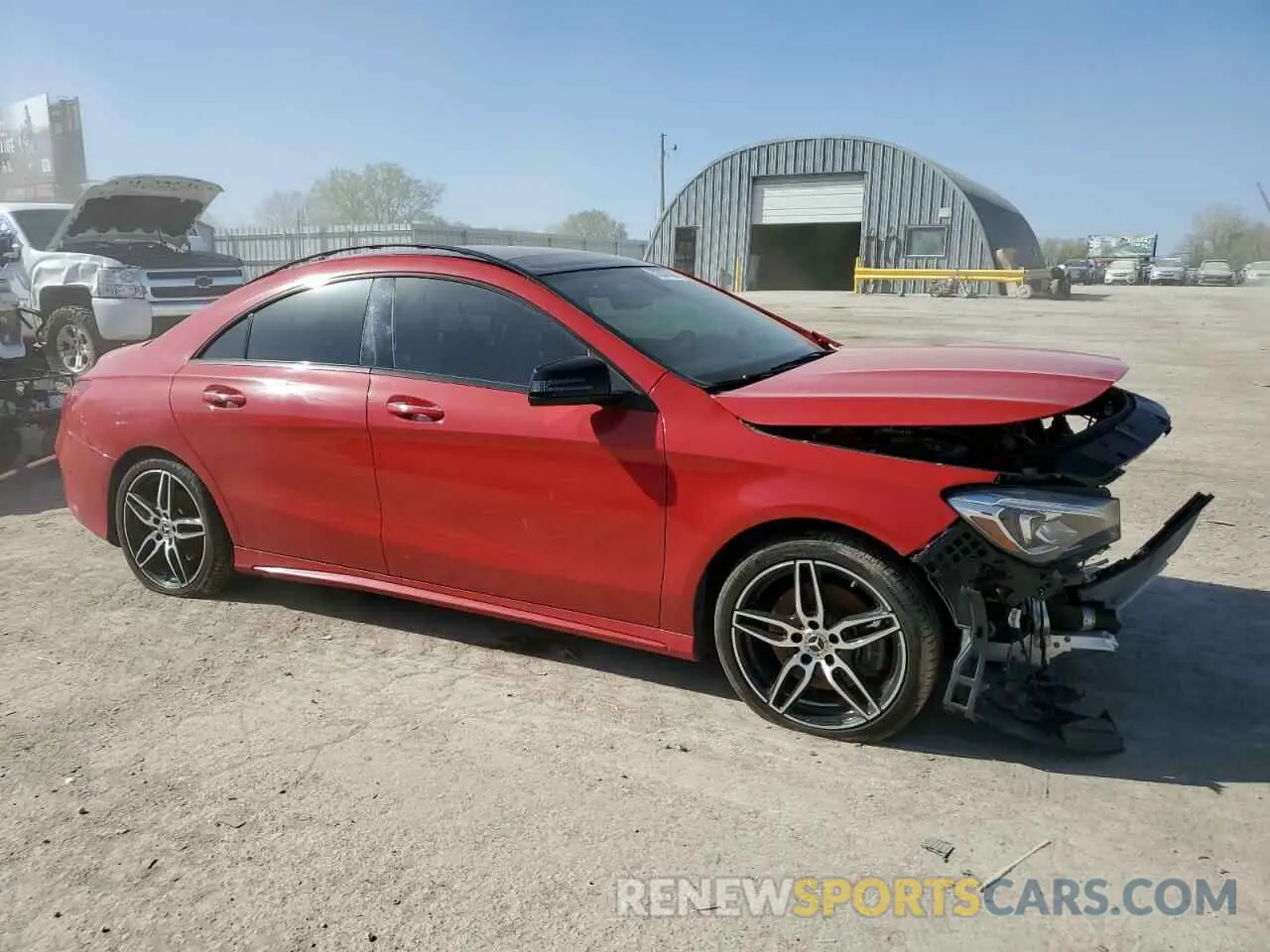 4 Photograph of a damaged car WDDSJ4GB9KN758029 MERCEDES-BENZ CLA-CLASS 2019