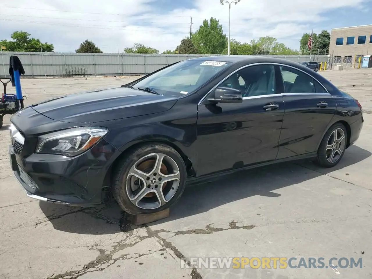1 Photograph of a damaged car WDDSJ4GB9KN760895 MERCEDES-BENZ CLA-CLASS 2019