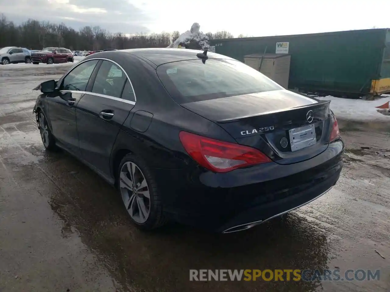 3 Photograph of a damaged car WDDSJ4GBXKN725038 MERCEDES-BENZ CLA-CLASS 2019