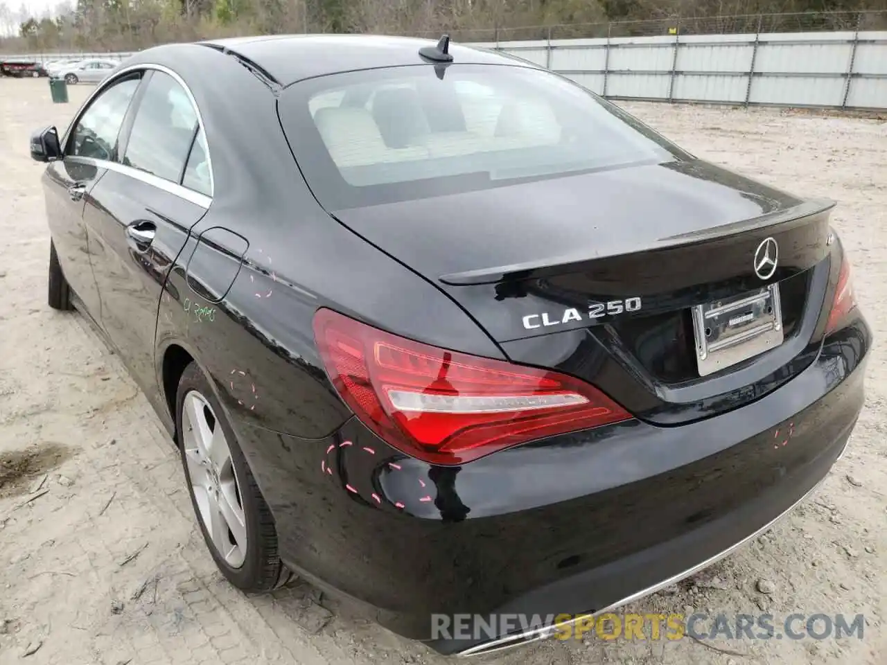 3 Photograph of a damaged car WDDSJ4GBXKN775292 MERCEDES-BENZ CLA-CLASS 2019