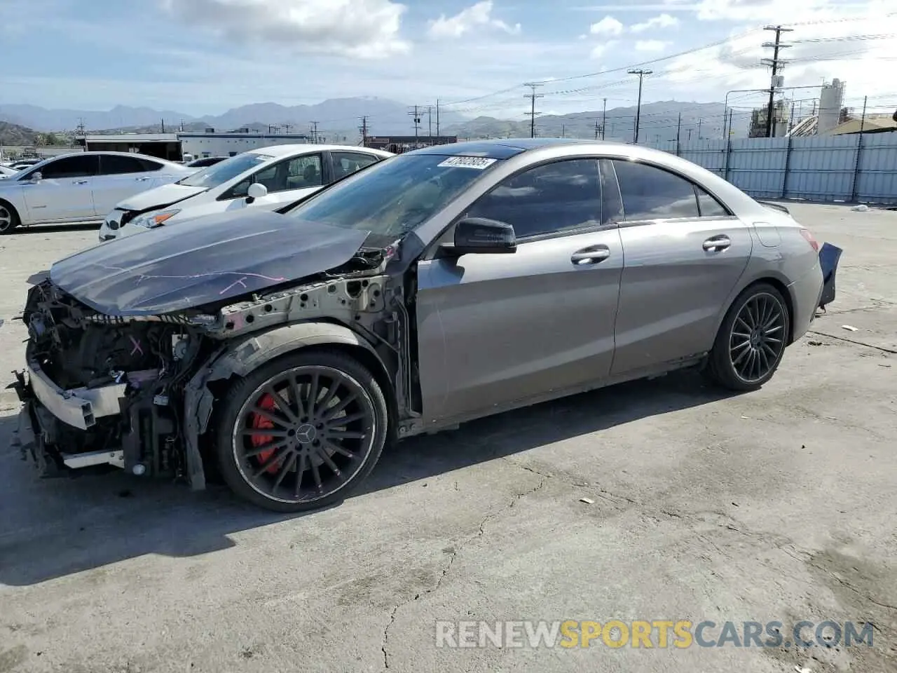 1 Photograph of a damaged car WDDSJ5CB6KN773289 MERCEDES-BENZ CLA-CLASS 2019