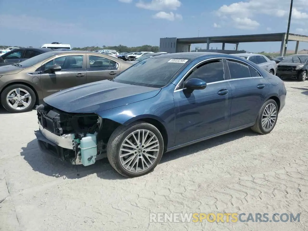 1 Photograph of a damaged car W1K5J4GB0LN120010 MERCEDES-BENZ CLA-CLASS 2020