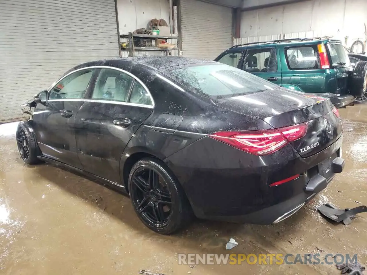 2 Photograph of a damaged car W1K5J4GB1LN083694 MERCEDES-BENZ CLA-CLASS 2020