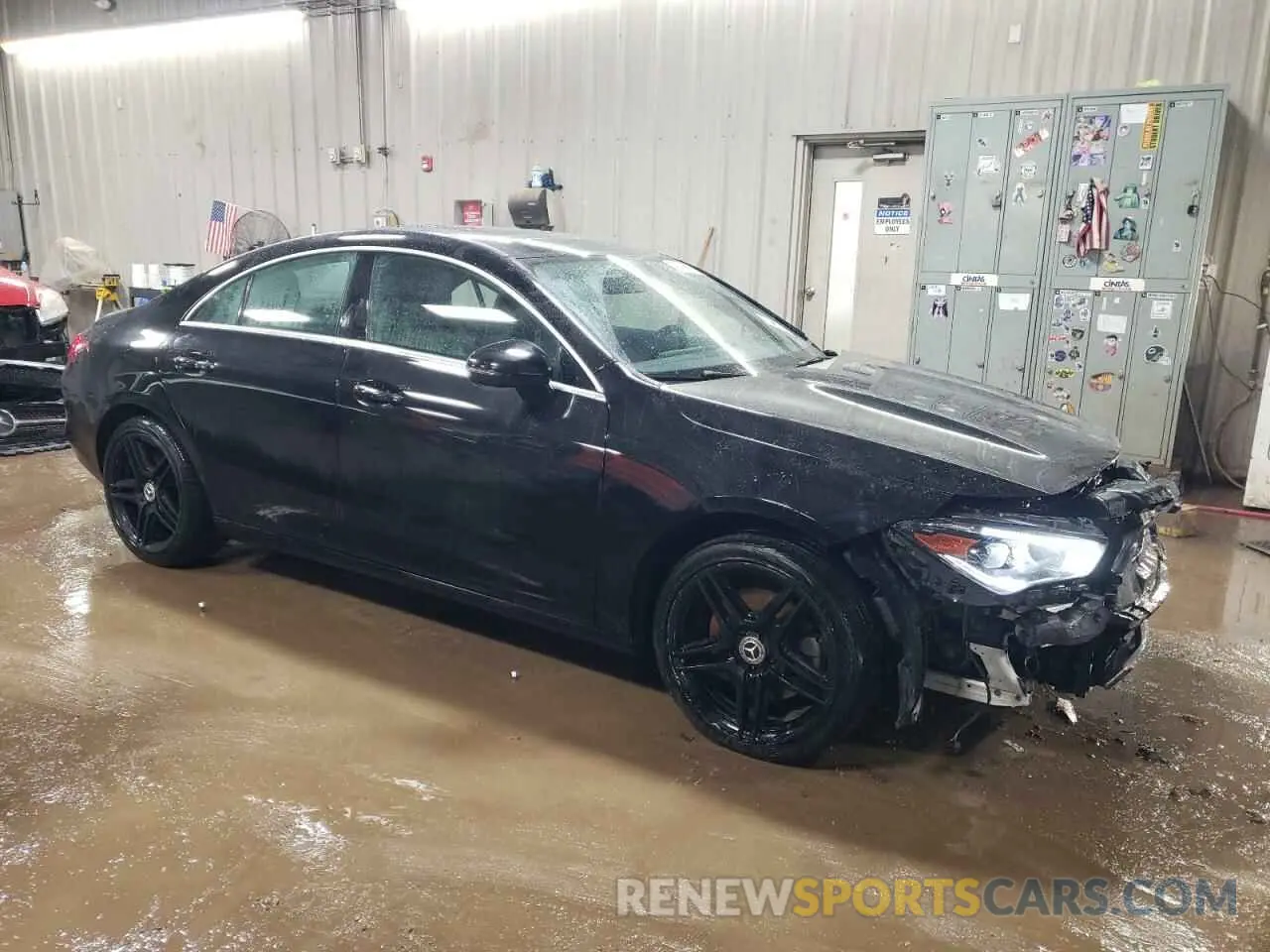 4 Photograph of a damaged car W1K5J4GB1LN083694 MERCEDES-BENZ CLA-CLASS 2020