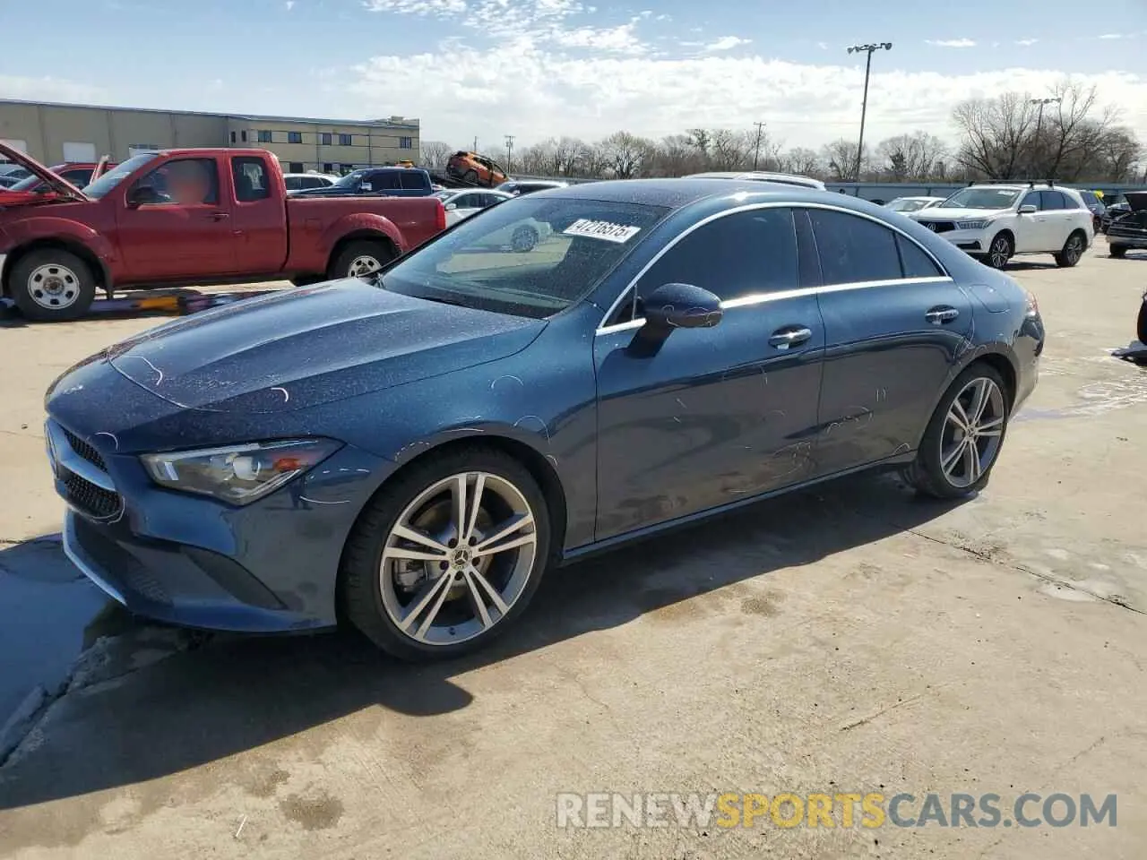 1 Photograph of a damaged car W1K5J4GB1LN088636 MERCEDES-BENZ CLA-CLASS 2020