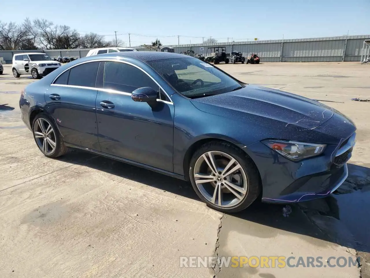 4 Photograph of a damaged car W1K5J4GB1LN088636 MERCEDES-BENZ CLA-CLASS 2020