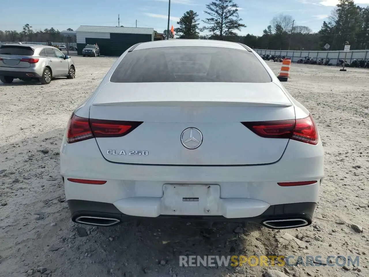 6 Photograph of a damaged car W1K5J4GB1LN089205 MERCEDES-BENZ CLA-CLASS 2020
