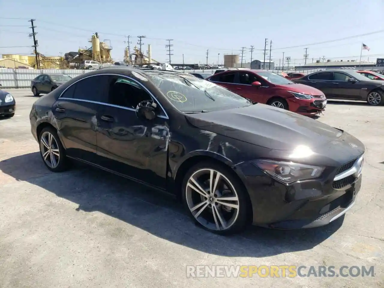 1 Photograph of a damaged car W1K5J4GB1LN125071 MERCEDES-BENZ CLA-CLASS 2020