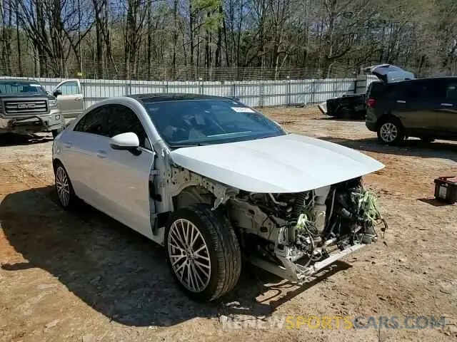 10 Photograph of a damaged car W1K5J4GB4LN083558 MERCEDES-BENZ CLA-CLASS 2020