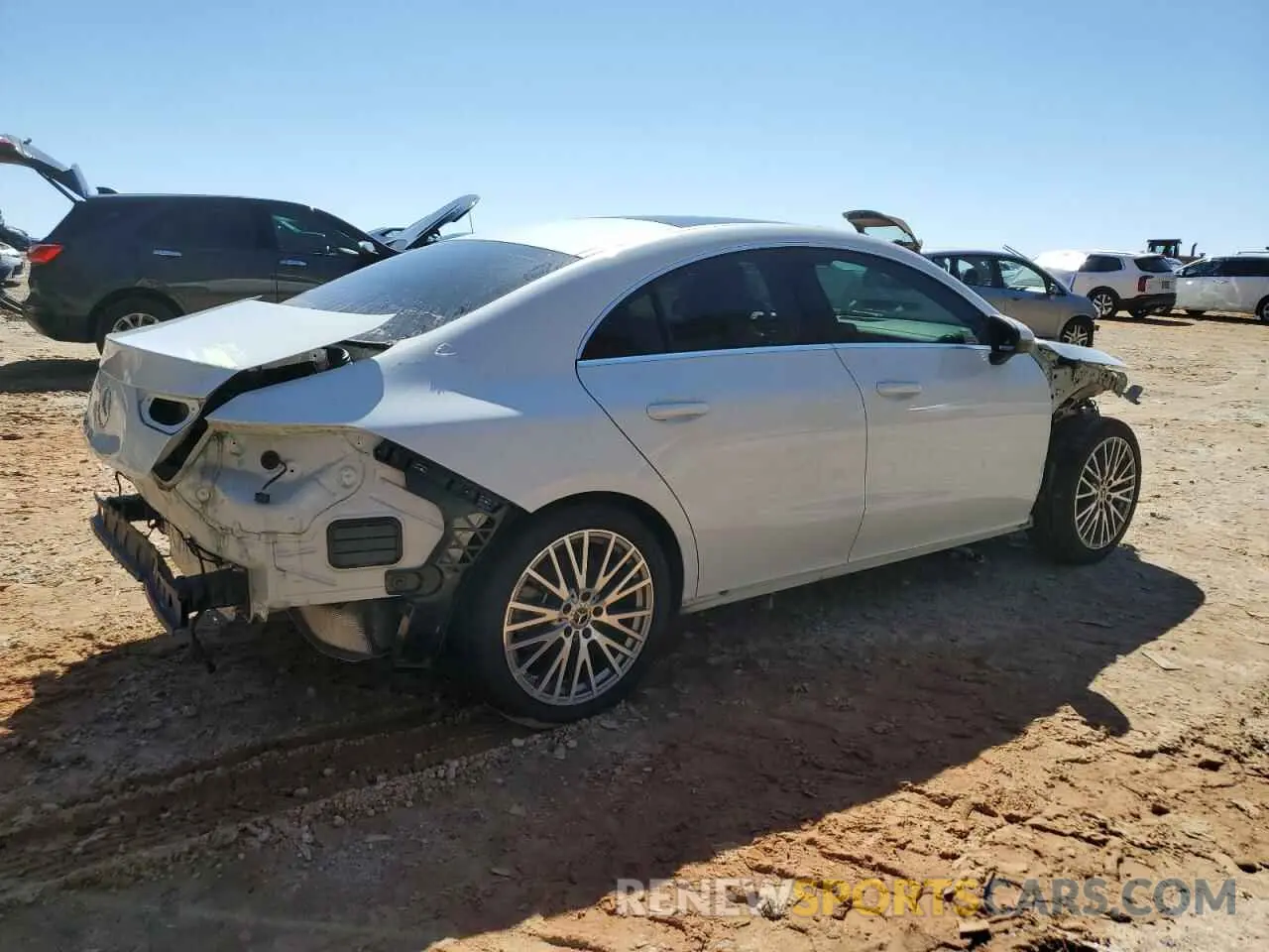 3 Photograph of a damaged car W1K5J4GB4LN083558 MERCEDES-BENZ CLA-CLASS 2020