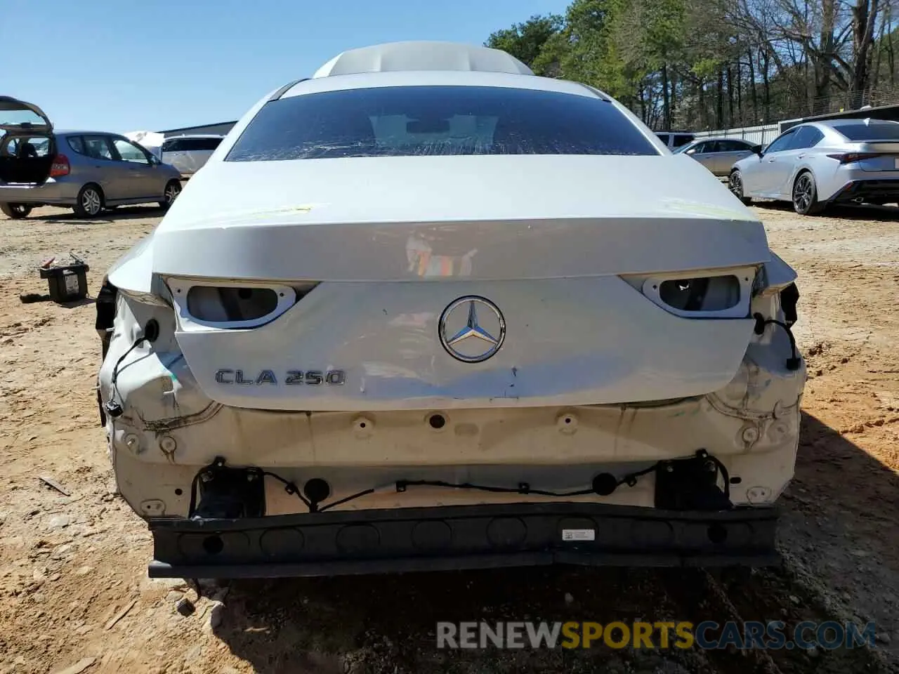 6 Photograph of a damaged car W1K5J4GB4LN083558 MERCEDES-BENZ CLA-CLASS 2020