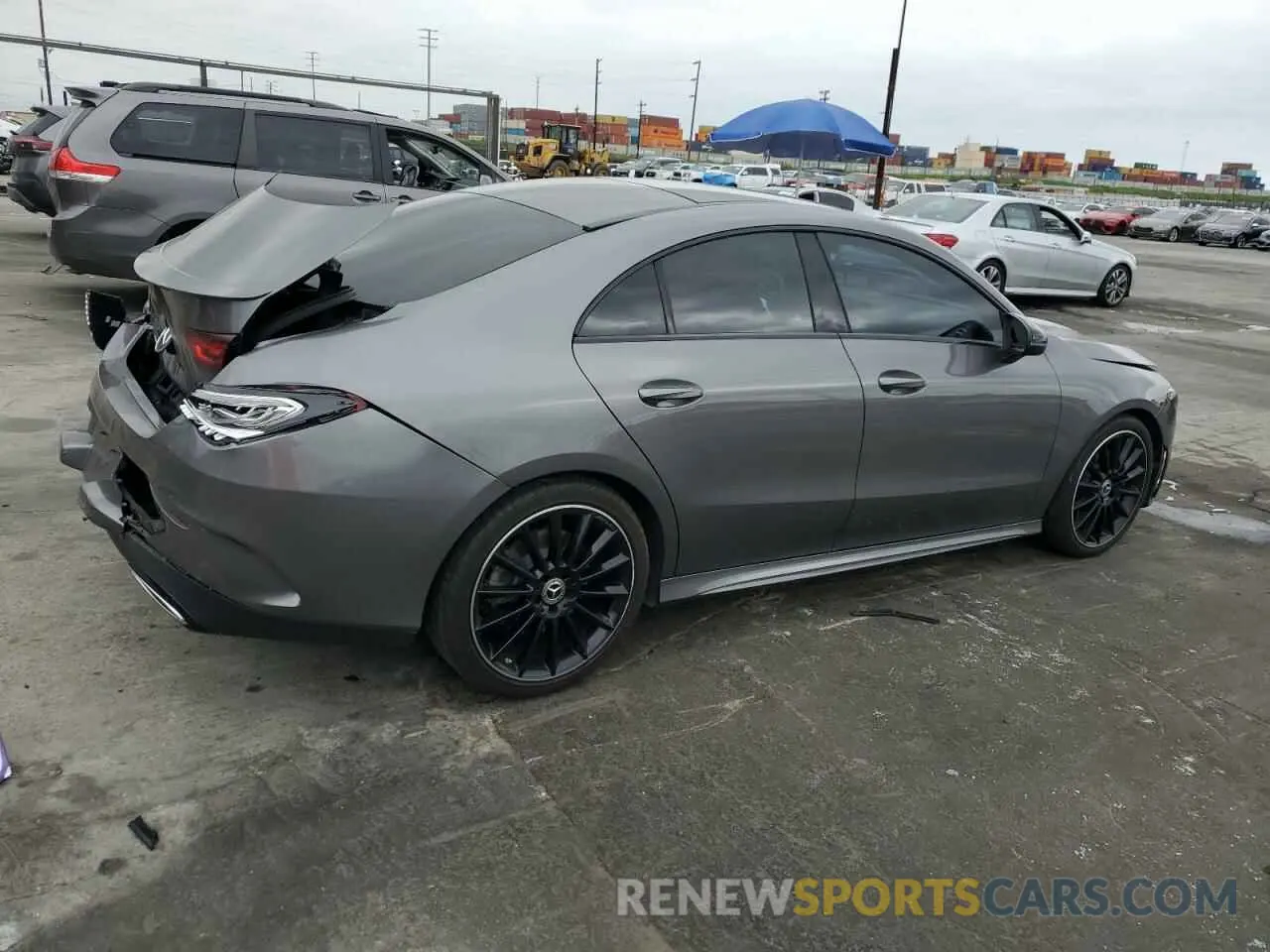 3 Photograph of a damaged car W1K5J4GB5LN103476 MERCEDES-BENZ CLA-CLASS 2020