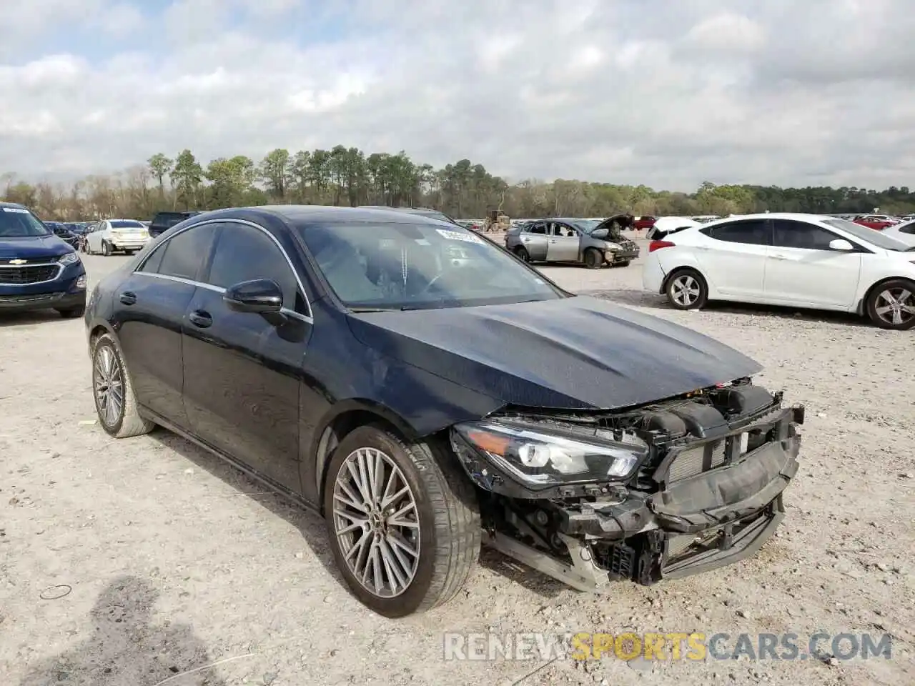 1 Photograph of a damaged car W1K5J4GB6LN103034 MERCEDES-BENZ CLA-CLASS 2020