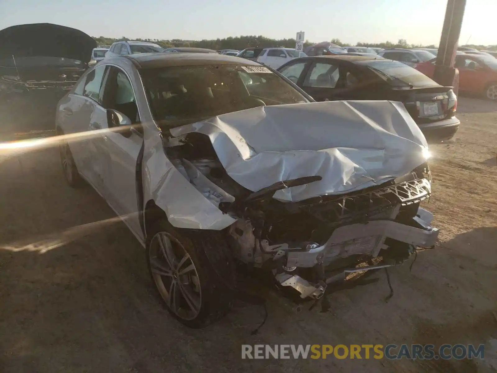 1 Photograph of a damaged car W1K5J4GB6LN103759 MERCEDES-BENZ CLA-CLASS 2020