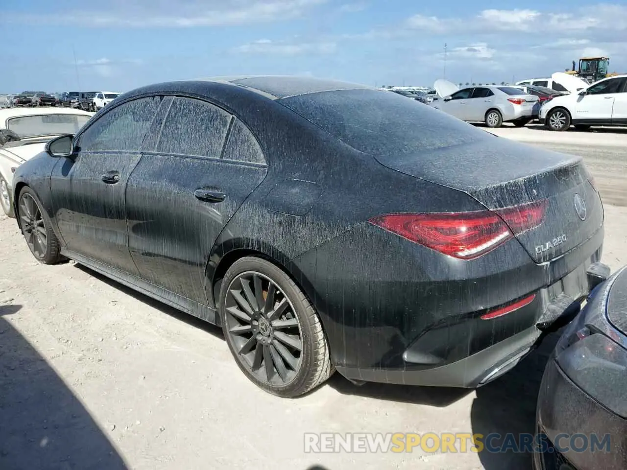 2 Photograph of a damaged car W1K5J4GB7LN090035 MERCEDES-BENZ CLA-CLASS 2020