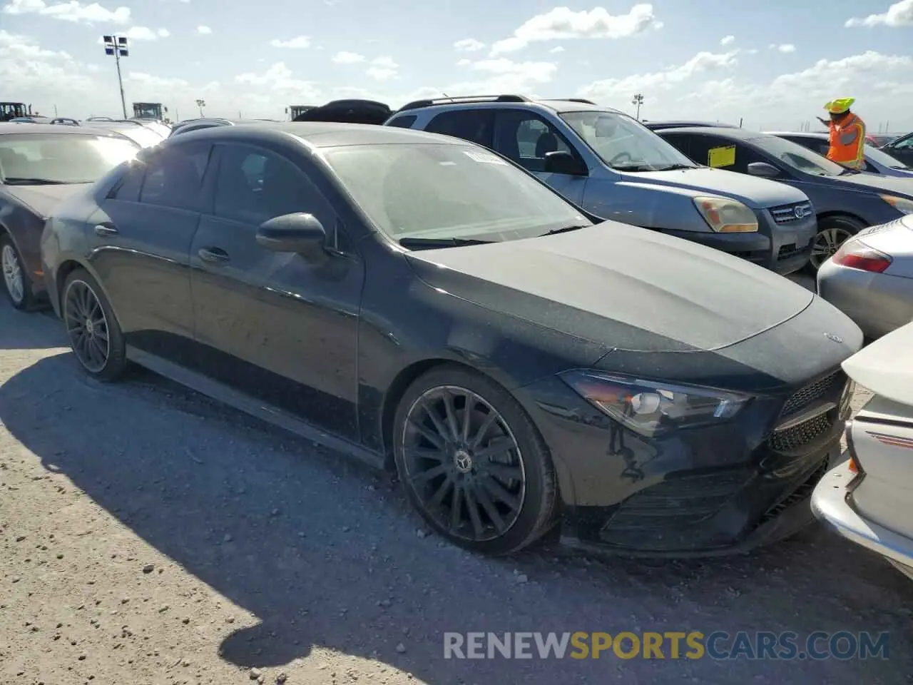 4 Photograph of a damaged car W1K5J4GB7LN090035 MERCEDES-BENZ CLA-CLASS 2020