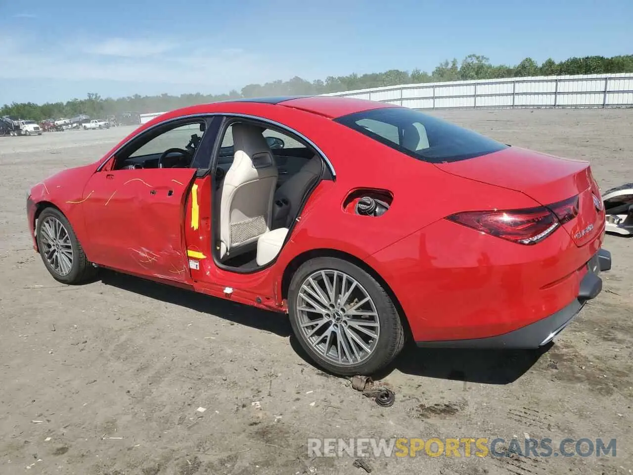 2 Photograph of a damaged car W1K5J4GBXLN082091 MERCEDES-BENZ CLA-CLASS 2020