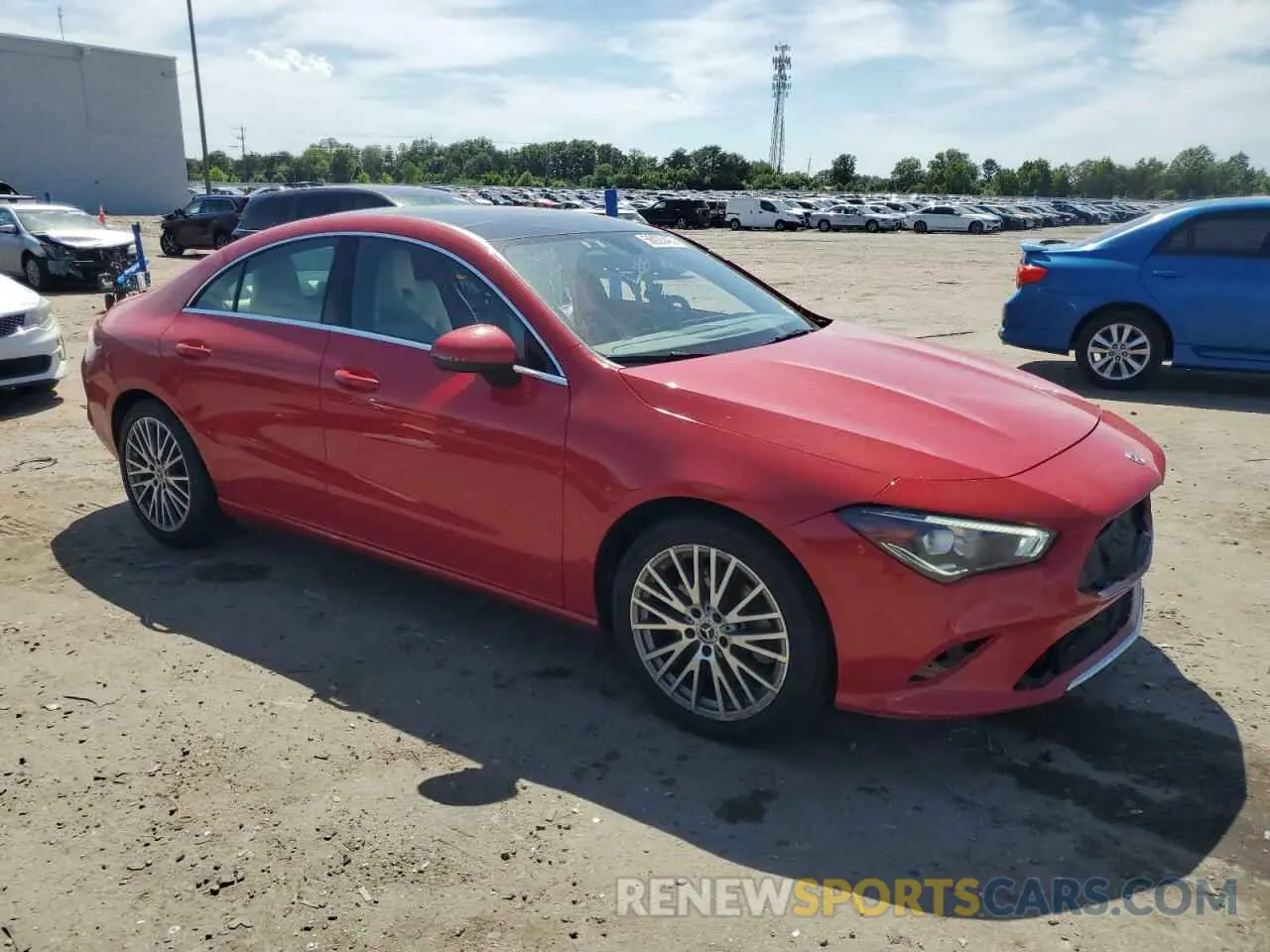 4 Photograph of a damaged car W1K5J4GBXLN082091 MERCEDES-BENZ CLA-CLASS 2020