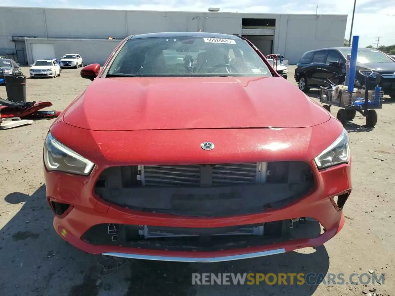 5 Photograph of a damaged car W1K5J4GBXLN082091 MERCEDES-BENZ CLA-CLASS 2020