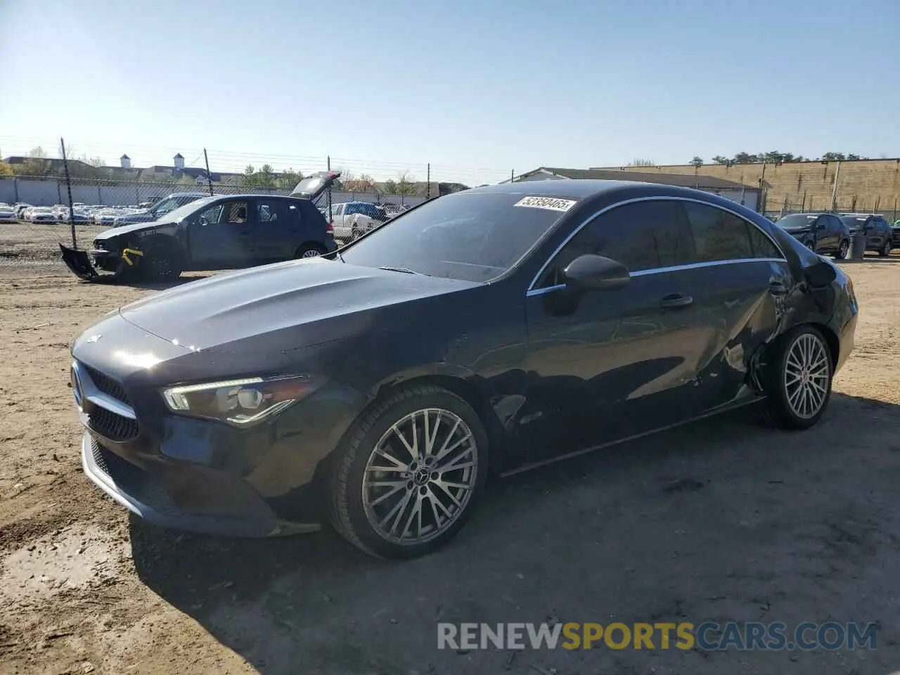 1 Photograph of a damaged car W1K5J4HB0LN099948 MERCEDES-BENZ CLA-CLASS 2020
