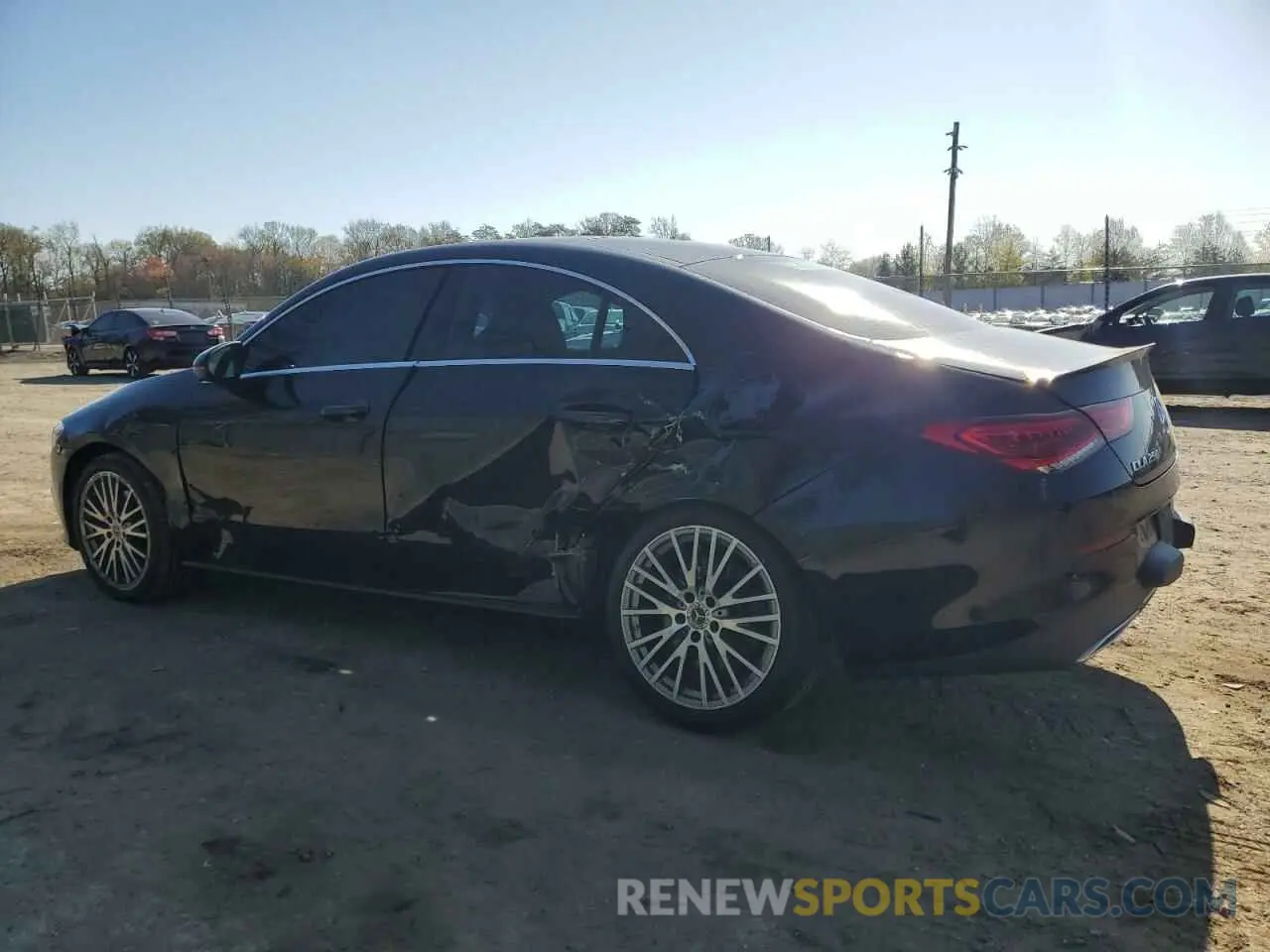 2 Photograph of a damaged car W1K5J4HB0LN099948 MERCEDES-BENZ CLA-CLASS 2020