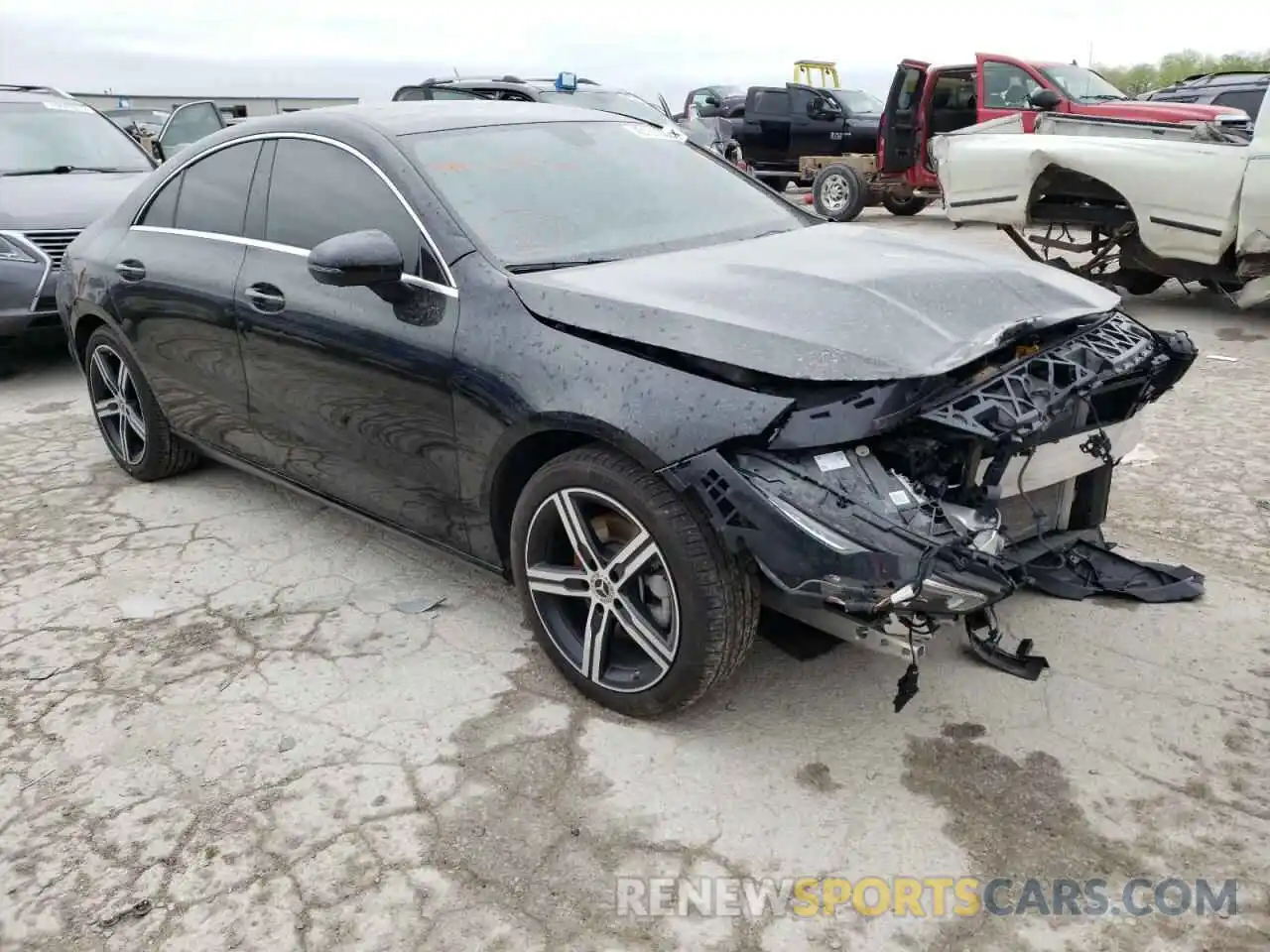 1 Photograph of a damaged car W1K5J4HB0LN109930 MERCEDES-BENZ CLA-CLASS 2020